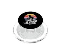 Gaming Cat Lover Purrs Over People Every Time PopSockets PopGrip for MagSafe