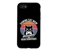 Gaming Cat Mom Headshots And Head Scratches Gamer Case for iPhone SE (2020) / 7/8