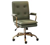 Gaming Chair, Ergonomic Executive Office Computer Chair with Leather Armrest, Height Adjustable Game Chair with 360° Swivel Seat and High Back and for Office or Gaming