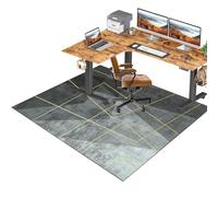 Gaming Chair Mat for Carpet 100x120 cm NonSlip Office Chair Protector Rectangular Floor Protector Durable Carpet Protection HeavyDuty Desk Mat for Chairs