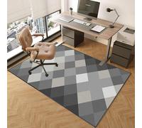 Gaming Chair Mat for Hard FloorsNonSlip Drum Rug Office Chair Mat MultiUse Carpet Protector for Home Office & Gaming Setup100x120cm