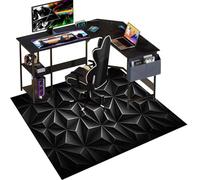 Gaming Chair Mat for Hardwood Floor, Office Chair Mat for Wooden Floors, Large Desk Chair Floor Protector Mat Rug for Rolling Chair, Computer Chair Rug for Home, Office Non-slip Carpet 160 x 200 cm