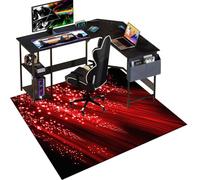 Gaming Chair Mat for Hardwood Floor - Office Desk Protector Chair Mat for Rolling Chair - Hard Floor Floor Protection for Office Gaming Room Entrance - Large Non-slip Computer Chair Rug 160 x 200 cm