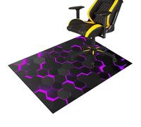 Gaming Chair Mat for Hardwood Floors Non-slip Computer Chair Mat Office Chair Mats for Carpeted Floor Low Pile Desk Chair Mat Gaming Rolling Chair Mat for Carpet Hard Floor Protector Mat 150 x 180 cm