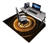 Gaming Chair Mats for Hardwood Floor Non-Slip Home Multi-Purpose Office Chair Mat Floor Protectors Computer Chair Carpet Mat for Tile Laminate Rolling Chair Floor Protection Mat 120 x 150 cm