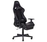Beliani Gaming Chair Victory Faux Leather Black