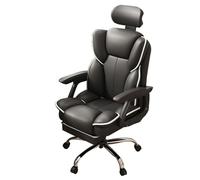 Gaming Chair with Footrest - Adjustable Video Game Chair for Game Rooms and Offices, 360° Rotatable, Silent Wheels, High Load Capacity, Reclining Functionality
