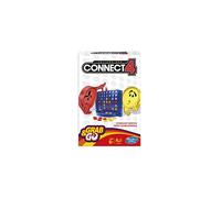 Gaming Connect 4 Grab and Go, Portable 2 Player Player, Great Travel Game for Children from 6 Years