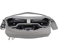 Gaming Console Case, PU Shockproof Protective Cover Game Console Case Gaming Accessories for Switch with Ample Storage Space, Grey(17*35*11CM)