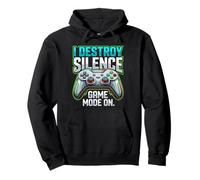 Gaming Controller Humor Console Player Retro Video Game Pullover Hoodie