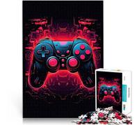 Gaming Controller1000 Piece Jigsaws for teenagers Challenging Game and Family Play Every Piece is Unique - Challenging Family Fun Game 38x26cm
