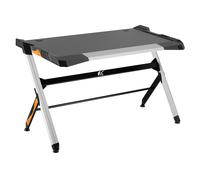 Gaming Desk Computer LED RGB Lights Table Ergonomic Gamer PC Laptop Non Slip UK