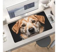 Gaming Dog Breed Mouse Pad 24x12 Large Desk Mat with Non-Slip Rubber & Smooth Surface Foldable Desk Pad for Keyboard and Mouse Laptop Computer Mousepad for Office Home Remote Work