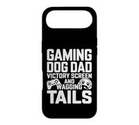 Gaming Dog Dad Victory Screen And Wagging Tails Case for iPhone Air