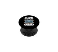 Gaming Dog Dad Victory Screen And Wagging Tails PopSockets Adhesive PopGrip