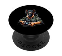 Gaming Dog Gamers Unite With Controller PopSockets Adhesive PopGrip