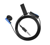 Gaming Earphone Headset with Mic for Controller, Clear Sound, On/Off Mic, for Perfect Gaming Experience, Black 3.5mm