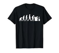 Gaming Evolution Funny Video Gamer PC Console Player Retro T-Shirt, Men, Black, 3X-Large