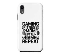 Gaming Fitness Lift Run Game Walk Repeat Case for iPhone XR