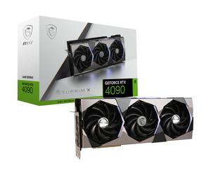 Gaming GeForce RTX 4090 24GB GDRR6X 384-Bit HDMI/DP Nvlink Tri-Frozr 3 Ada Lovelace Architecture OC Graphics Card (RTX 4090 SUPRIM X 24G)