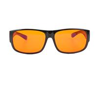 Gaming Glasses Effective Blue Light Blocking Eyestrain Screen Glasses, Radiation Protection Goggles and Gamers (Quadrate 2.3in)