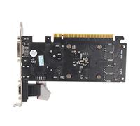 Gaming Graphics Card, GT210 1G DDR3 64 Bit 589MHz 500MHz HD Multimedia Interface PCI Express 2.0 X 16, Computer Graphics Card with Cooling Fan