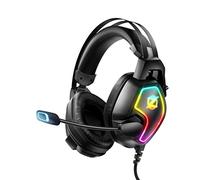 Gaming Headset for Ps4 Ps5 PC Xbox One Switch, Over Ear Headphones with Surround Sound, Noise Cancelling Mic, Suspension Headband