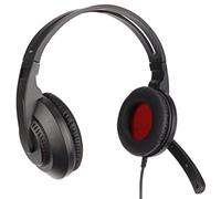 Gaming Headset Mega Bass 3D Surround Sound 360 Degrees Mic Wired Headset for Home Office, 1 Pack