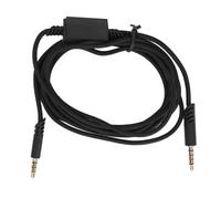 Gaming Headset Replacement Cable Durable Sound Cable with Silent Control for for ASTRO A10 A40 A40 TR Compatible Devices (Black)