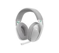 Logitech G G321 LIGHTSPEED Wireless Bluetooth Gaming Headset, dynamic comfort and fit, 16 kHz boom mic, 20+ hrs battery, PC, PS4, PS5, Nintendo Switch, Mobile - White