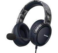 Gaming Headset with Mic for PC PS5 PS4 Xbox one Switch, Wired Audifonos Gamer Headphones with Microphone Playstation 4|5 Xbox 1-Camo