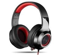 Gaming Headset with Microphone, 7.1 Virtual Surround Sound Over Ear Headphones Soft Memory Earmuffs,The Earcups were Designed with The Stylish LED Light Suitable for Those Who Like to Play Gam