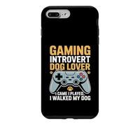 Gaming Introvert Dog Lover I Came I Played I Walked My Dog Case for iPhone 7 Plus/8 Plus