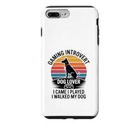 Gaming Introvert Dog Lover I Came I Played I Walked My Dog Case for iPhone 7 Plus/8 Plus