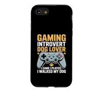 Gaming Introvert Dog Lover I Came I Played I Walked My Dog Case for iPhone SE (2020) / 7/8