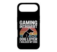 Gaming Introvert Dog Loyer I Walked My Dog Case for iPhone Air