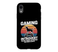 Gaming Introvert Silent Mode Activated Dog Mode Always Case for iPhone XR
