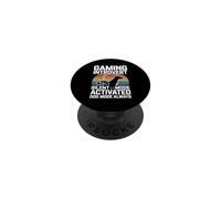 Gaming Introvert Silent Mode Activated Dog Mode Always PopSockets Adhesive PopGrip