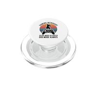 Gaming Introvert Silent Mode Activated Dog Mode Always PopSockets PopGrip for MagSafe