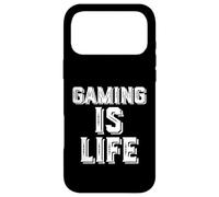 Gaming Is Life Funny PC or Console Single Player Video Games Case for iPhone 17 Pro Max