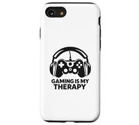 Gaming Is My Therapy Funny Gamer Life Case for iPhone SE (2020) / 7 / 8