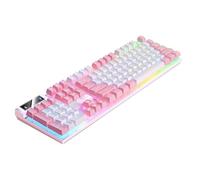 Gaming Keyboard - Mechanical Keyboard | Illuminated Keyboard | Wired Keyboard | Mechanical Gaming Keyboard | 104 Keys Computer Keyboard | Gaming Keyboard for Computer Des