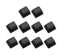 Gaming Keyboards 10Pcs Original Height Transparents Layer PC Matte Backlit Keycaps For Mechanical Keyboards High Light Transmission Keycaps