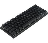 Gaming Keyboards, Compact 61 Keys Gaming Mechanical Keyboard RGB Backlit, Detachable Cable, Hot Swappable Red Switches for Mac Windows Laptop Xbox PS PC (K101D-63Key)