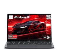 Gaming Laptop with AMD Ryzen7 7730U 8-core Processor（Up to 4.5GHz),16GB DDR4 RAM 512GB SSD, AMD Radeon Graphics,WiFi 6,15.6 inch IPS Display,Webcam, Windows 11 Laptop Computer for Video Editing