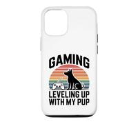 Gaming Leveling Up With My Pup Retro Case for iPhone 12/12 Pro
