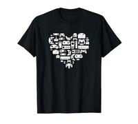 Gaming Love TShirt for Men Game Valentines Day Gifts for Him T-Shirt
