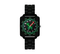 Gaming Minecraft Black Time Teacher Watch MIN9011ARG - Stainless Steel