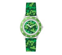 Gaming Minecraft Creeper Time Teacher Green Watch MIN9033 - Stainless Steel
