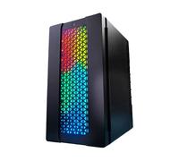 Gaming Mini Fridge 10L With Remote Controlled LED Lights - Small Fridges For Bedrooms With Thermoelectric Cooling Removable Shelf Quiet Operation Eco Friendly Mini Drinks Fridge